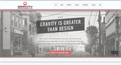 Desktop Screenshot of gravitydesignworks.com